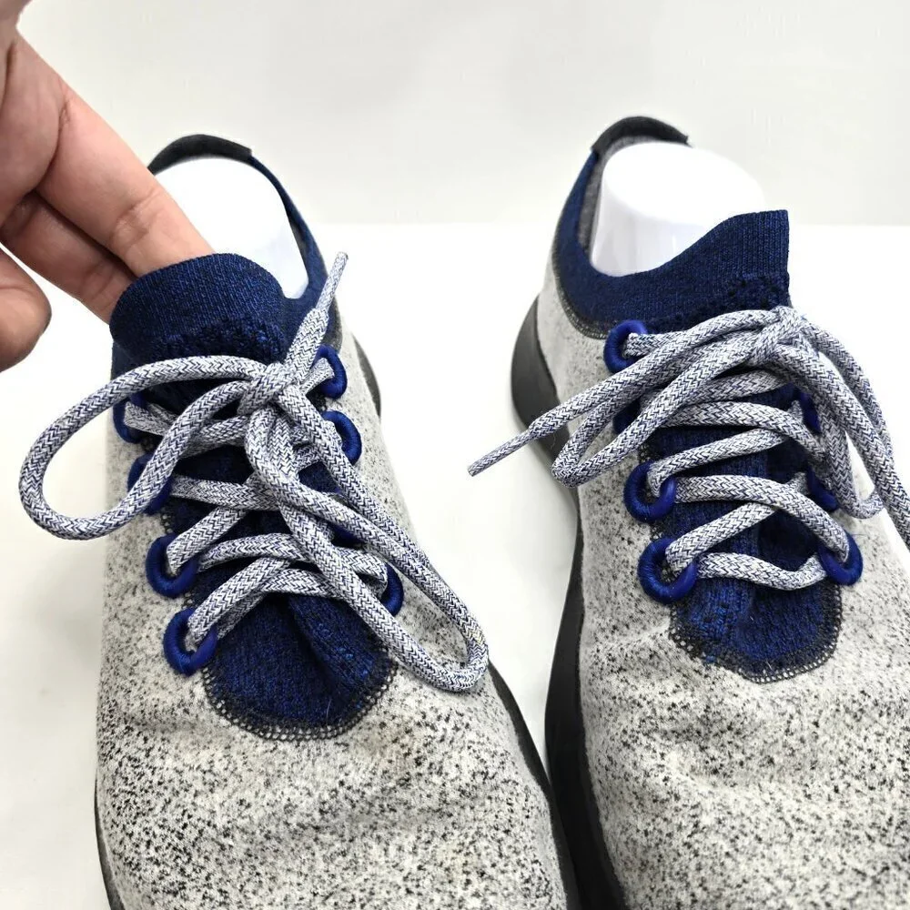 Allbirds Men's Mizzle Merino Wool Sneakers in Gray and Blue